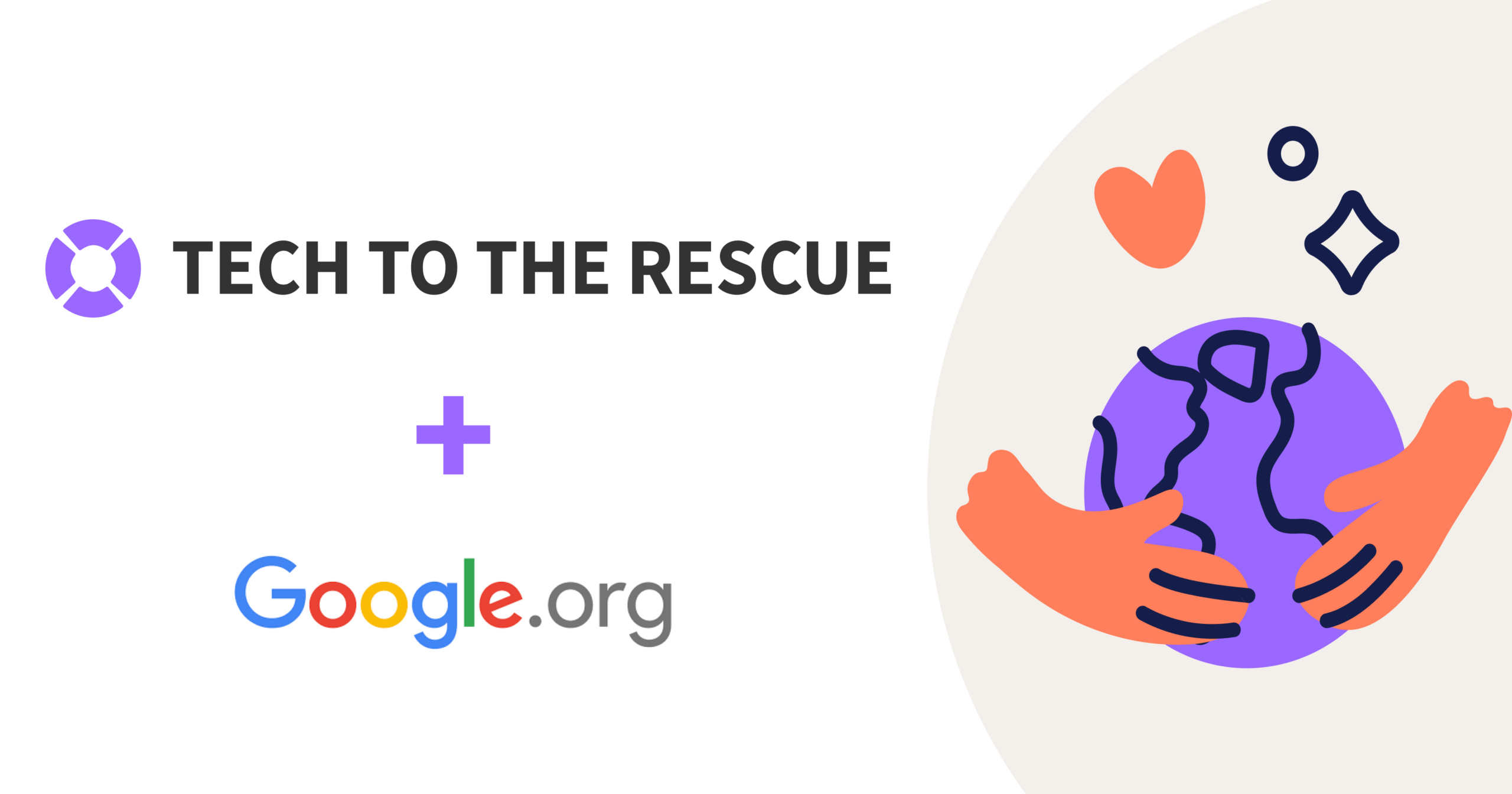 Image : Tech To The Rescue receives support from Google.org with a $500k grant and a team of Google.org Fellows