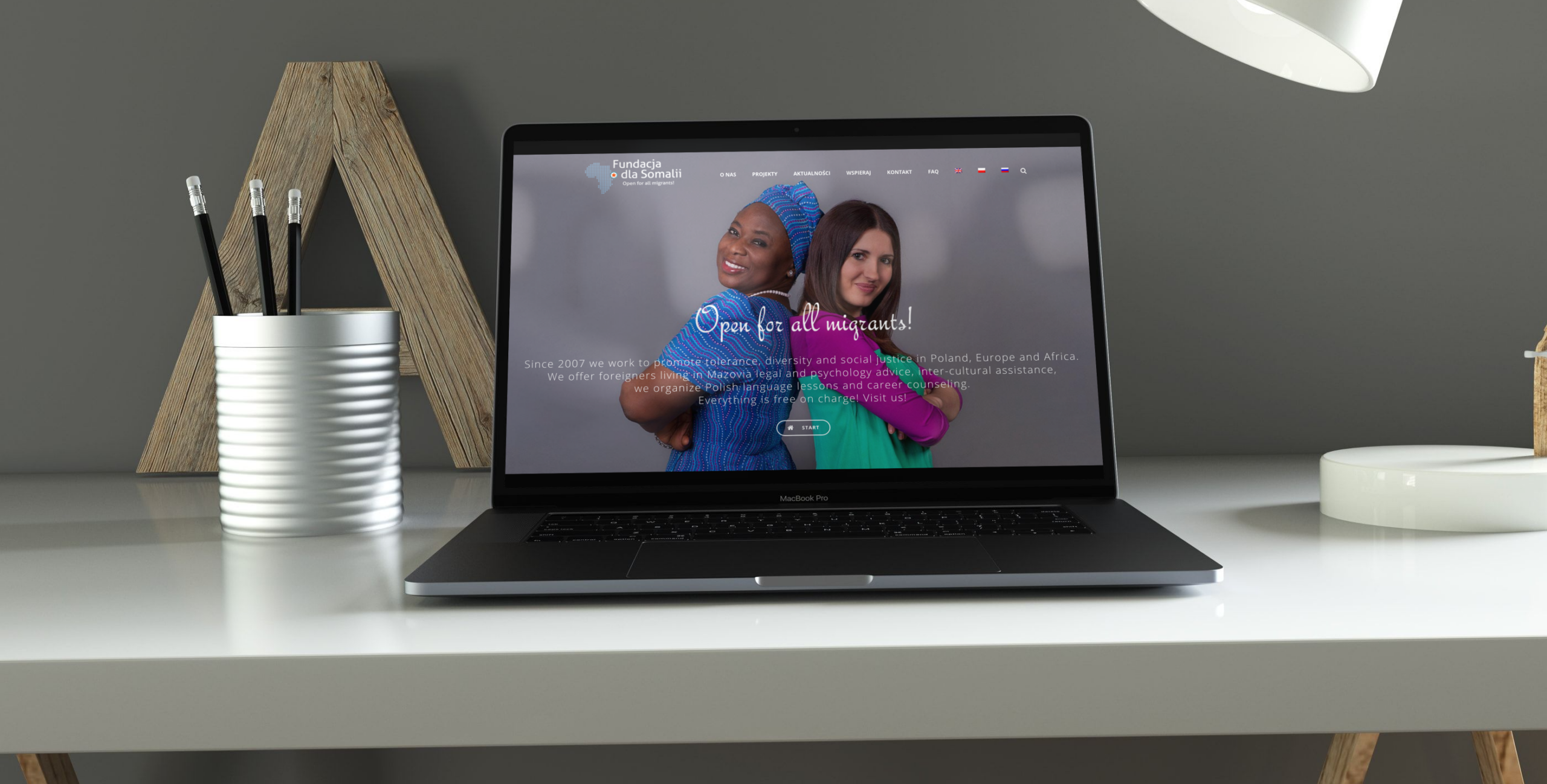 Image : Somalia Foundation &ndash; multi-language website