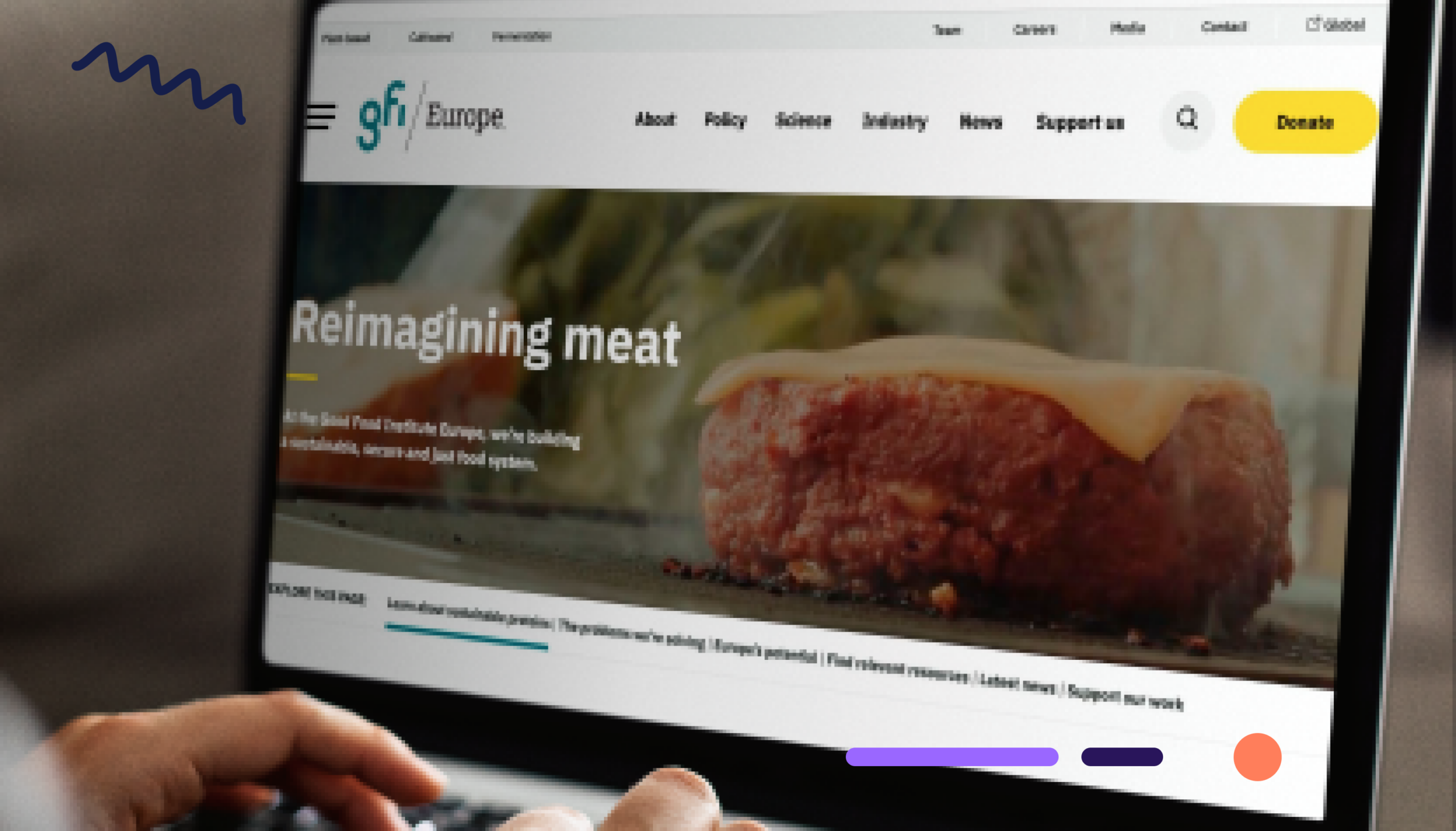 Image : The Good Food Institute Europe &mdash; A new website with a successful SEO boost